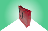 کیسه های خرید کاغذی با دستگیرهای محکم با لوگو سفارشی