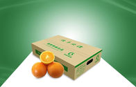 100٪ جعبه کارتن جعبه های مقوایی سازگار با محیط زیست جعبه حمل کاغذ بسته بندی شده برای میوه ها