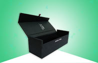 جعبه بسته بندی مقوایی شراب جعبه ضخیم سفارشی با برچسب فلزی