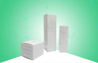 جعبه های بسته بندی کاغذی سفارشی 350GSM با فرآیندهای برجسته سازی چاپ نقره ای داغ