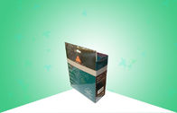 400gsm Art - جعبه های بسته بندی کاغذ طراحی مختصر برای بسته بندی جوراب های آتش