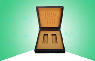 جعبه های بسته بندی خرده فروشی سفارشی مخملی ، بسته بندی جعبه هدیه با برجسته UV ​​برجسته