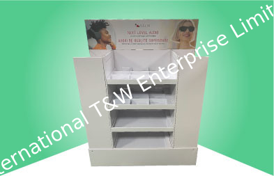 خرید صفحه نمایش پالت مقوایی سه چهره 15 کیلوگرمی/قفسه برای تبلیغ اقلام الکترونیکی online manufacture