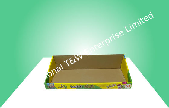 خرید سینی PDQ مقوا آب نبات بچه گانه برای فروش آب نبات / غذا / تنقلات online manufacture