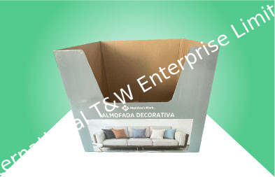 خرید سطل های زباله مقوایی با اندازه کامل پالت برای خرده فروشی Sams Culb Big Cushion Bin online manufacture