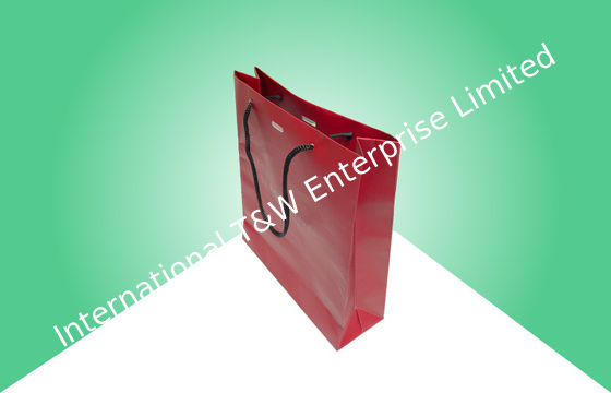 قیمت خوب کیسه های خرید کاغذی با دستگیرهای محکم با لوگو سفارشی آنلاین