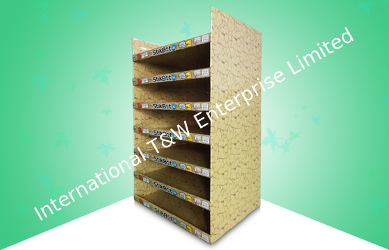 خرید وظیفه سنگین 7 قفسه نمایش کارتن نمایش برای اسباب بازی، کارتن تبلیغاتی نمایش online manufacture
