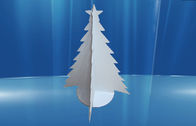 مدل تبلیغاتی کارتن تبلیغاتی با شکل درخت کریسمس
