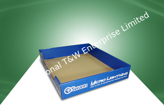 خرید آبی خرده PDQ پالت سینی برای نمایش اسباب بازی هواپیما، سازگار با محیط زیست online manufacture