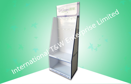 خرید پایه نمایش پایه OEM / ODM، صفحه نمایش کارتن راه راه با قلاب / قفسه online manufacture