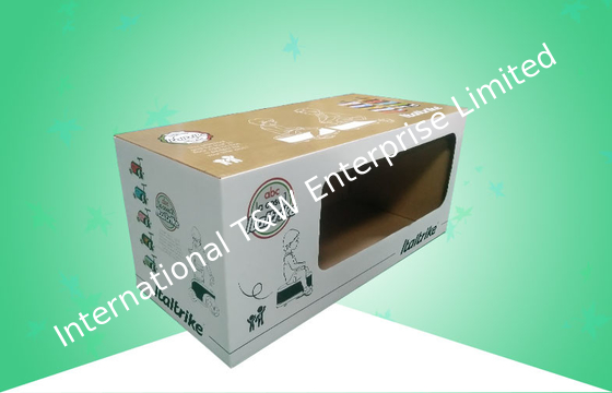 خرید جعبه های بسته بندی کاغذ راه راه چاپ افست برای بسته بندی بچه دوچرخه / روروک مخصوص بچه ها / Trike online manufacture