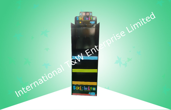 خرید مخلوط کردن ارائه 3 کارتن سفارشی قفسه پاپ نمایش وظیفه سنگین با قلاب پلاستیکی online manufacture