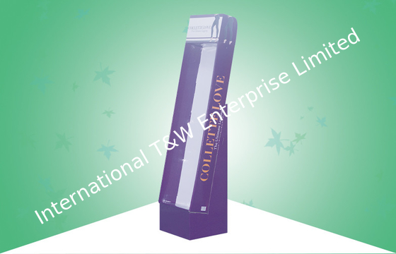 خرید 350Gsm CCNB صفحه نمایش مقوا POS فلزی براق براق online manufacture