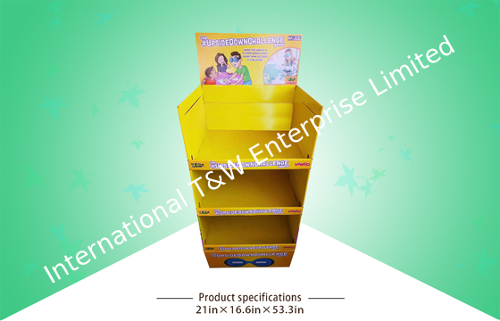 خرید مقوا POP سفارشی چشم نواز، مونتاژ آسان و بدون ایستادن را نمایش می دهد online manufacture