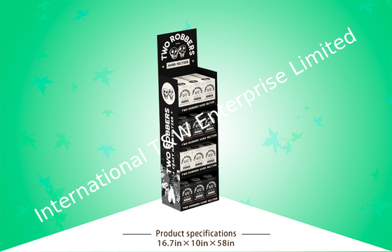 خرید نمایش کارتن POS چهار شلف نوشیدنی سنگین با لمینیت براق online manufacture