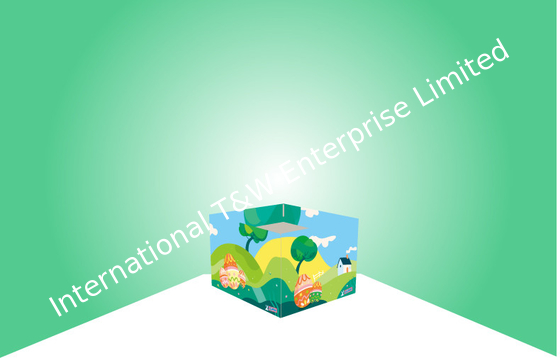 خرید جعبه های کارتی اسباب بازی مخملی / جعبه های رنگی با پوشش براق online manufacture