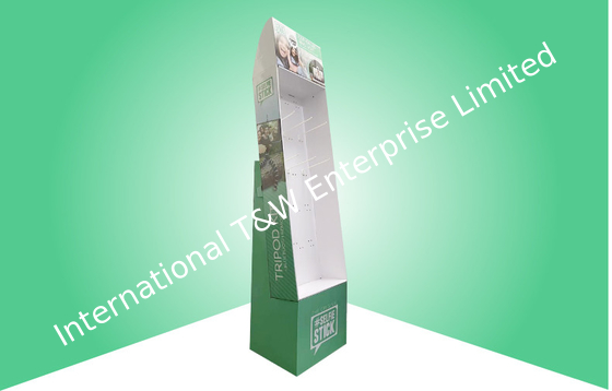 خرید صفحه نمایش کف مقوایی POS سفارشی با گیره های پلاستیکی ترکیبی از اقلام مختلف online manufacture