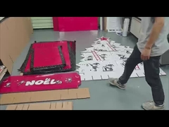 نمایشگاه پالت درخت کریسمس سفارشی برای فروشگاه های خرده فروشی