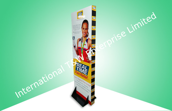 قیمت خوب Easy Assembly Free Standing Custom Cardboard Displays , Corrugated Floor Display آنلاین