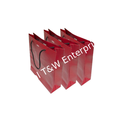 قیمت خوب چاپ آفست کیف های خرید کاغذی شخصی قابل بازیافت با دسته طول دست آنلاین