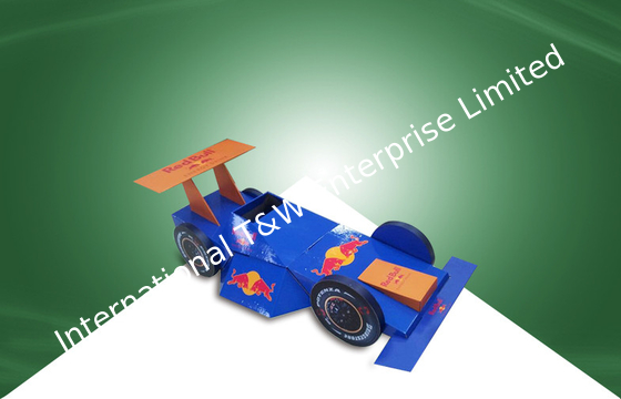 قیمت خوب صفحه نمایش کاغذی نمایشگاه فروش نمایش نمایشگرهای مدل RED BULL Racing Car است آنلاین