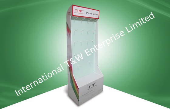 قیمت خوب Color Printing Corrugated Cardboard Product Display Stands Free Standing آنلاین