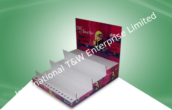 قیمت خوب Full Color Printed Cardboard Countertop Displays for Cosmetic Pop آنلاین