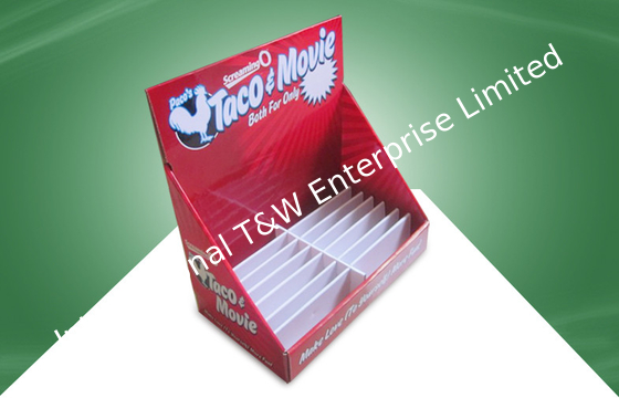 قیمت خوب Red Cardboard Countertop Displays Cardboard Tabletop Display Box for Adult Products آنلاین