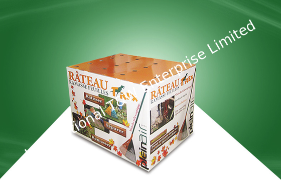 قیمت خوب Full Color Flexo Pring Cardboard Dump Bins Cardboard Display Units for Market آنلاین