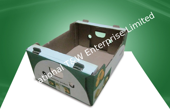 قیمت خوب Water - ink Printing Corrugated Carton Boxes , Recyclable Paper Box for Shipment آنلاین
