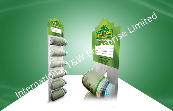 قیمت خوب Pharmacy Store Cardboard Power Wing Display Pallet Shelf for Healthcare Products آنلاین