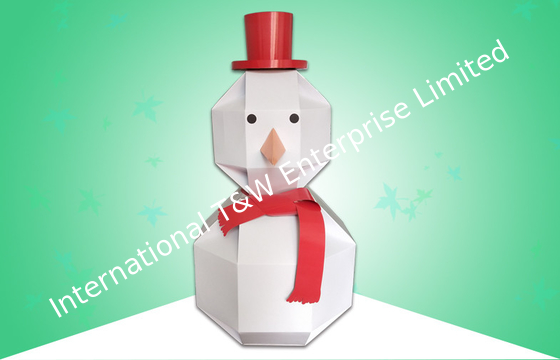 قیمت خوب کارتن ورق کارتن برف کارت برای ارتقاء کریسمس آنلاین