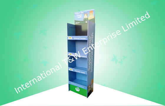 قیمت خوب پزشکی کارتن پد نمایش پایه طرح قوی طراحی براق با 4 قفسه آنلاین