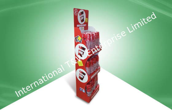 قیمت خوب Stable Three - shelf Cardboard POS Display For Cups  Selling to Big Supermarket آنلاین