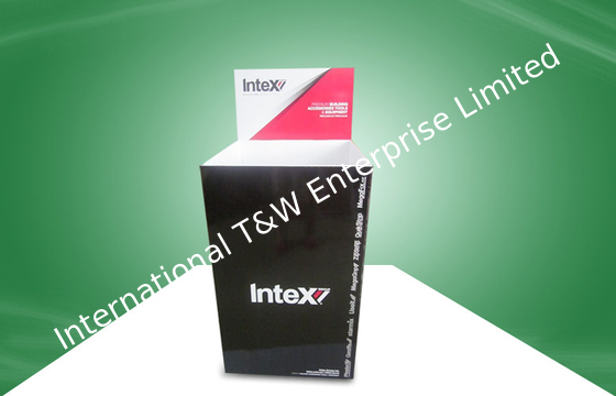 قیمت خوب Customized POP Cardboard Shelf Bins UV Coating 4 color CMKY Offset Printing آنلاین