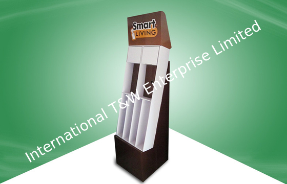 قیمت خوب UV Coating Cardboard Display Stands Eco-Friendly With 4c / 0c Offset Printing آنلاین