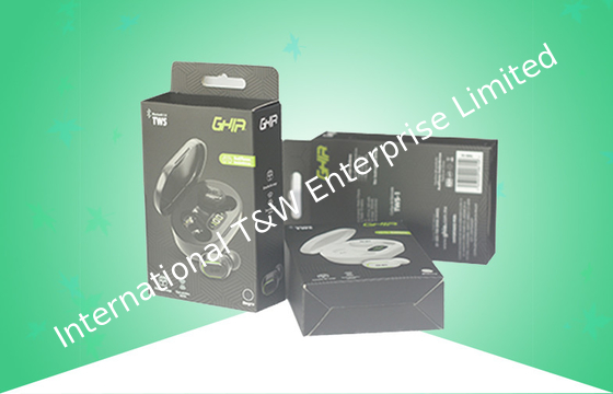 قیمت خوب جعبه مقوا کاغذی نقطه UV مت لمینیت مخصوص هدفون آنلاین