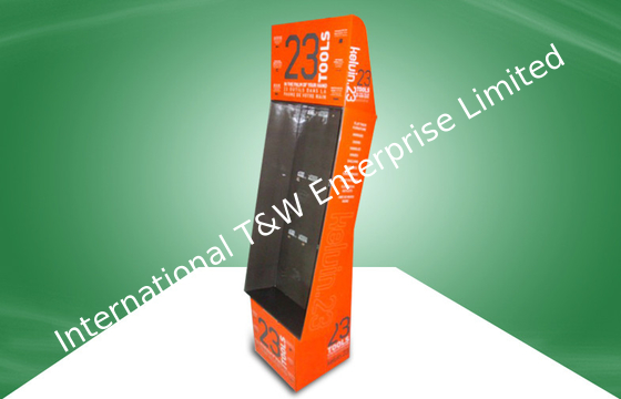 قیمت خوب Heavy Duty Cardboard Free Standing Display Units , Stable Carton Display Stands For Tools آنلاین
