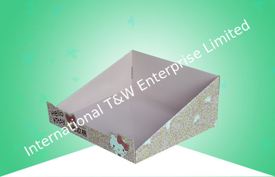 قیمت خوب صفحه نمایش مقوایی قابل بازیافت برای ترویج پدهای پنبه ای آرایشی Hello Kitty آنلاین