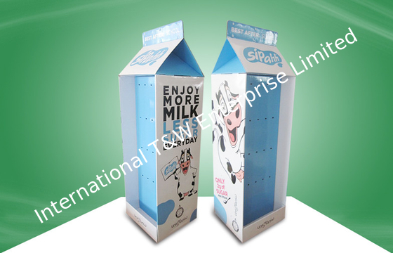 قیمت خوب پایه نمایش کف مقوایی POP Walmart با قلاب، تاشو آنلاین